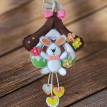 Enfeite de porta para páscoa