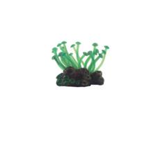 Enfeite de resina boyu coral zoanthus verde(rs-025)