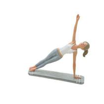 Enfeite De Resina Mulher Yoga Ii 20X23 Cm - MABRUK