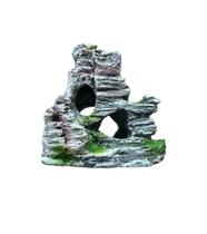 Enfeite De Resina Ocean Tech : Rocha Com Buracos 11cm Enfeite De Resina Ocean Tech : Rocha Com Buracos 11cm
