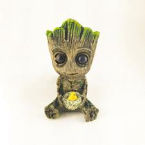 Enfeite De Resina Para Aquário/suculenta - Baby Groot Ninho Enfeite De Resina Para Aquário/suculenta - Baby Groot Ninho