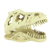 Enfeite De Resina Soma Esqueleto Cabeca De Tiranossauro Rex