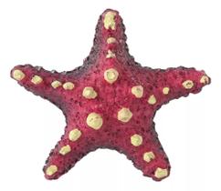 Enfeite De Resina Soma Invertebrado Estrela Spotted Rosa Enfeite De Resina Soma Invertebrado Estrela Spotted Rosa