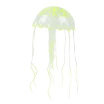 Enfeite de silicone soma jellyfish big amarela neon