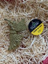 Enfeite Decoração Arvore de Natal Anjo com Trompete Dourado Glitter