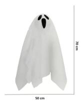 Enfeite Decoração De Halloween - Cabeça De Fantasma P