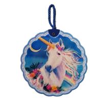 Enfeite Decoracao Quadro Unicornio Quarto Infantil Bebe Nene -4