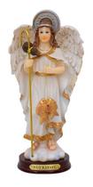 Enfeite Decorativo Arcanjo São Rafael Em Resina 20 Cm Enfeite Decorativo Arcanjo São Rafael Em Resina 20 Cm