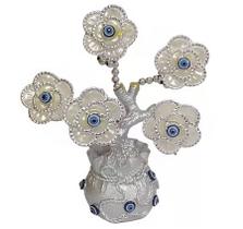 Enfeite Decorativo Árvore Olho Grego Tráz Sorte 13x8 cm Enfeite Decorativo Árvore Olho Grego Tráz Sorte 13x8 cm