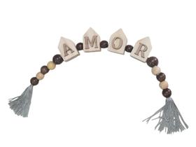 Enfeite Decorativo Cordão De Mesa Escrita Amor Enfeite Decorativo Cordão De Mesa Escrita Amor