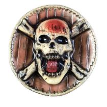 Enfeite Decorativo de Halloween - Bandeja Prata - 39,5x39,5cm - 1 unidade - Rizzo Enfeite Decorativo de Halloween - Bandeja Prata - 39,5x39,5cm - 1 unidade - Rizzo