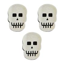 Enfeite Decorativo De Halloween - Caveira - 8cm - 3 unidades - Rizzo Enfeite Decorativo De Halloween - Caveira - 8cm - 3 unidades - Rizzo