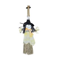 Enfeite Decorativo De Halloween - Vassoura De Bruxa - 60x25cm - 1 unidade - Rizzo Enfeite Decorativo De Halloween - Vassoura De Bruxa - 60x25cm - 1 unidade - Rizzo