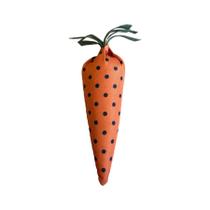 Enfeite Decorativo de Páscoa - Cenoura Laranja com Bolinhas - 13cm - 1 unidade - Cromus - Rizzo Enfeite Decorativo de Páscoa - Cenoura Laranja com Bolinhas - 13cm - 1 unidade - Cromus - Rizzo