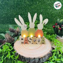 Enfeite Decorativo de Páscoa com Luz - 20cm - 1 unidade - Rizzo Enfeite Decorativo de Páscoa com Luz - 20cm - 1 unidade - Rizzo