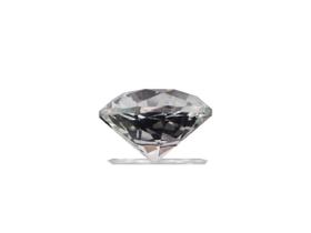 Enfeite Decorativo Diamante Artificial Pepita de Vidro Translucido Tamanho Pequeno