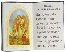 Enfeite Decorativo Em Resina Livro Anjo Da Guarda