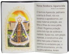 Enfeite Decorativo Em Resina Livro Nossa Senhora Aparecida