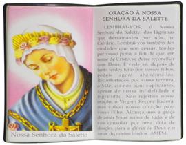 Enfeite Decorativo Em Resina Nossa Senhora Salete Livro