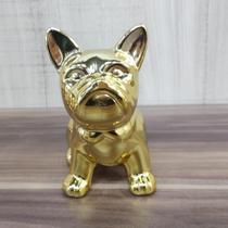 Enfeite Decorativo Estátua Cachorro Bull Dogue