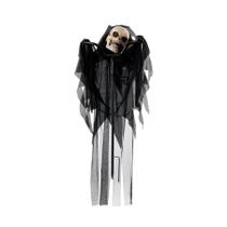Enfeite Decorativo Halloween - Caveira Blade 2m - Som e Movimento - 1 unidade - Cromus - Rizzo Enfeite Decorativo Halloween - Caveira Blade 2m - Som e Movimento - 1 unidade - Cromus - Rizzo