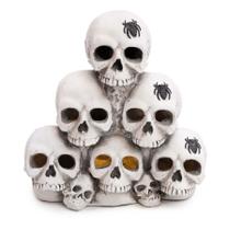 Enfeite Decorativo Halloween - Crânios da Morte - 32cm - 1 unidade - Cromus - Rizzo Enfeite Decorativo Halloween - Crânios da Morte - 32cm - 1 unidade - Cromus - Rizzo