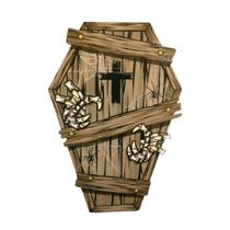 Enfeite Decorativo Halloween Display Caixão Grande 50 cm