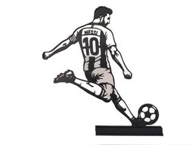 Enfeite Decorativo Messi 10 Escultura Minimalista Futebol Decoração Gamer/Esportiva em 3D Enfeite Decorativo Messi 10 Escultura Minimalista Futebol Decoração Gamer/Esportiva em 3D