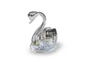 Enfeite Decorativo Ornamento Estatueta Cisne de Vidro Cristal Decoração de Mesa Enfeite Decorativo Ornamento Estatueta Cisne de Vidro Cristal Decoração de Mesa