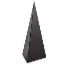 Enfeite Decorativo "Piramide" Em Metal Preto 30 cm M02 - D'Rossi
