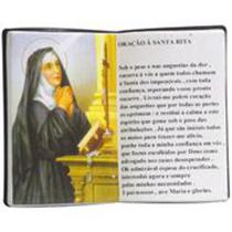 Enfeite Decorativo Resina Livro Santa Rita