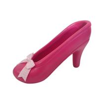 Enfeite Decorativo Sapato Pink com Laço Boneca