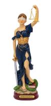 Enfeite Direito Grande Resina Dama Da Justiça 30.5cm