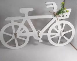 Enfeite Em MDF Decorativo Porta Chaves Bicicleta - Preto - Sunflower