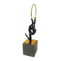 Enfeite Escultura Decor Ginasta Artistica Poliresina Luxo Enfeite Escultura Decor Ginasta Artistica Poliresina Luxo