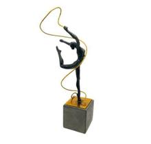 Enfeite Escultura Ginasta Olimpica Laço Poliresina Luxo Enfeite Escultura Ginasta Olimpica Laço Poliresina Luxo