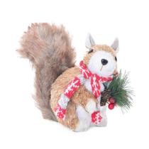 Enfeite esquilo decorativo ardilla 1pc 16cm