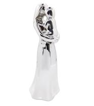 Enfeite Estátua Mãe Bebê Porcelana Amor de Mãe em Porcelana