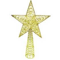 Enfeite Estrela Aramada 27cm Decoração De Árvore Natalina Festa Ornamentação - Fertin