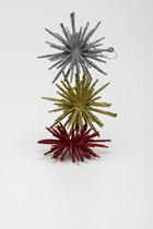 Enfeite Estrela Natalina Pct C/ 3 Und Enfeite Estrela Natalina Pct C/ 3 Und