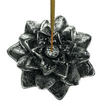 Enfeite Flor de Lotus incensário vareta decoração resina - Grupo Stillo Decor & Home