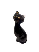 Enfeite Gatinho Escultura de Gato Cerâmica Decoração G