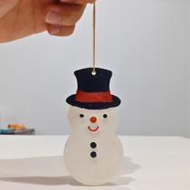 Enfeite gelinho com corpo de natal kit 5 und