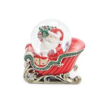 Enfeite Globinho Papai Noel Colorido 7cm de Natal para Decoração e Presente
