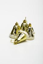 Enfeite Gorrinhos Decorativo P/ Arvore Cx C/ 4 Enfeite Gorrinhos Decorativo P/ Arvore Cx C/ 4