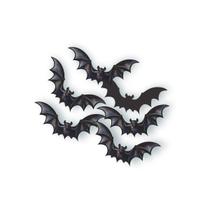 Enfeite Halloween Morcego Festança 6Und