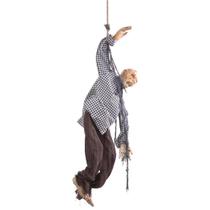 Enfeite Halloween Zumbi Pendurado Que Mexe Sozinho com Som