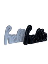 Enfeite Hello de Cerâmica