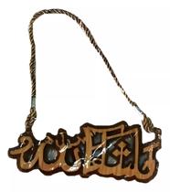 Enfeite Islâmico Retrovisor Carro Porta Parede, Mdf, Cod.22