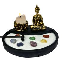 Enfeite Jardim Zen Japonês Miniatura Meditação Relaxamento - Grupo Stillo Decor&Home